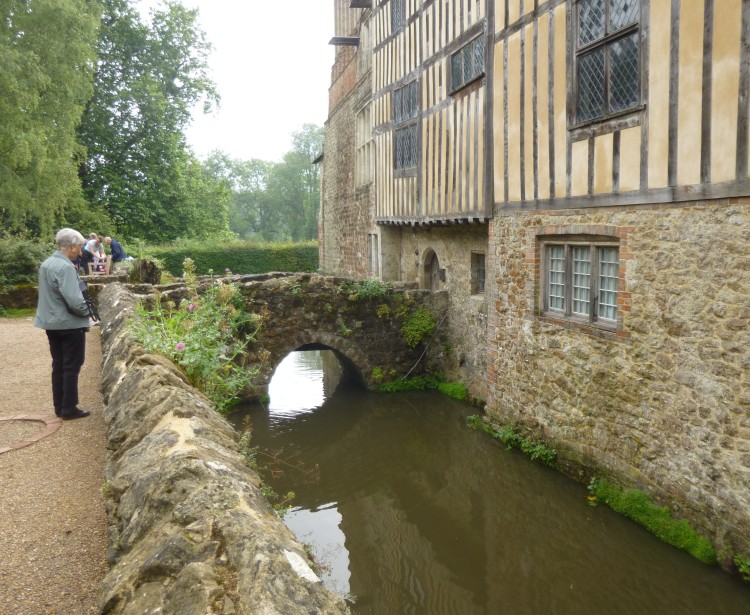 We wondered how deep the moat was . . .