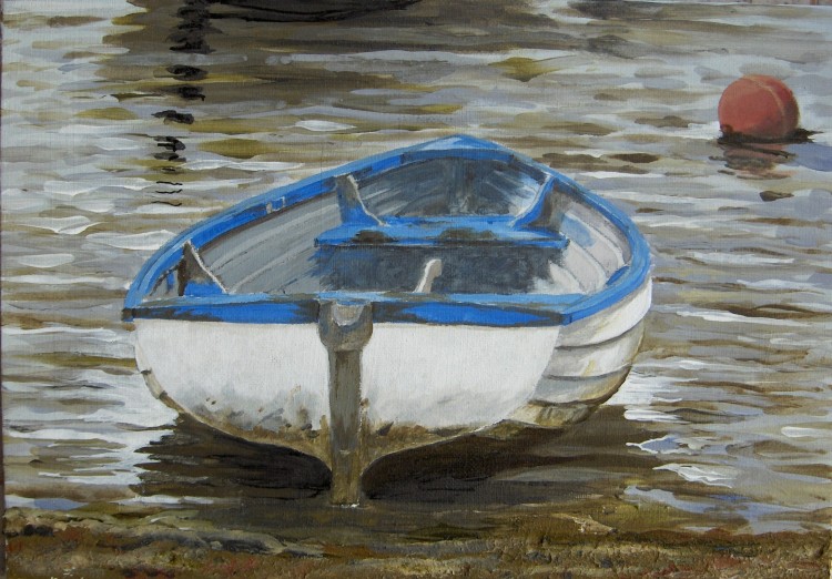 Dinghy in the Shallows