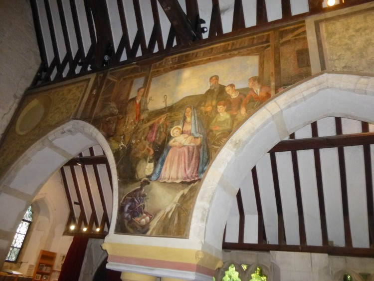 The Nativity in a Sussex Barn