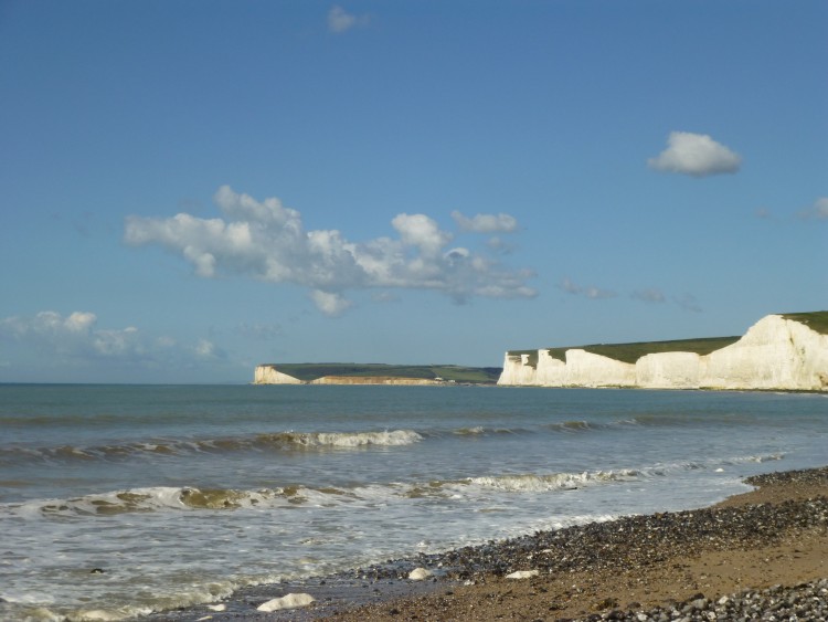 On the beach at Birling Gap