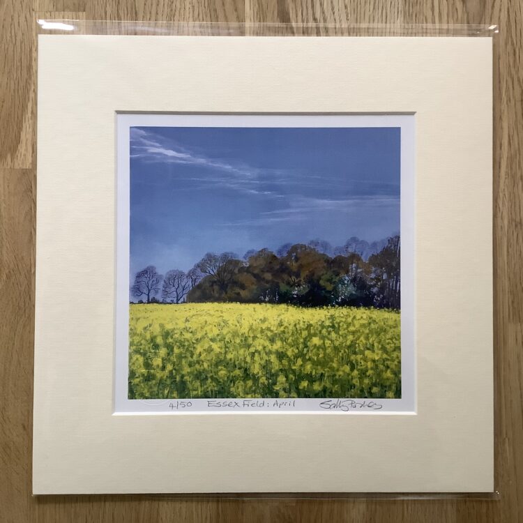 Essex Field April limited edition mini-print