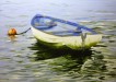 Dinghy on the Red Buoy - Sally Pudney