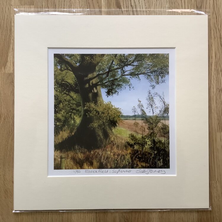 Essex Field September limited edition mini-print