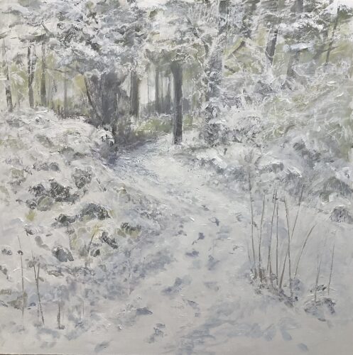 Footpath through the Snowy Woods II