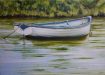 Blackwater Dinghy by the bank - Sally Pudney