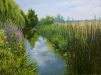 Higham – the River Brett and the Stour Valley: Summer - Sally Pudney