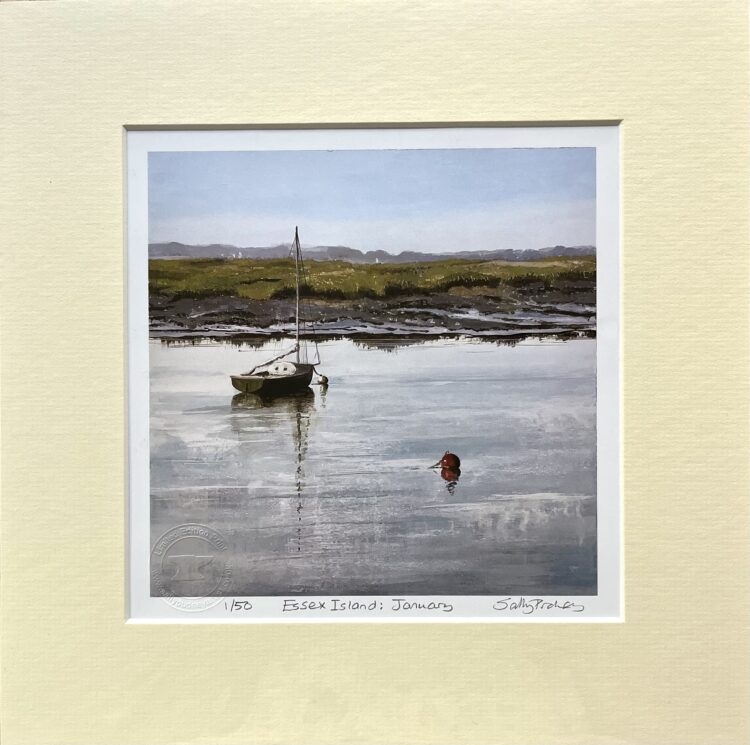 Essex Island January Limited Edition Mini-print