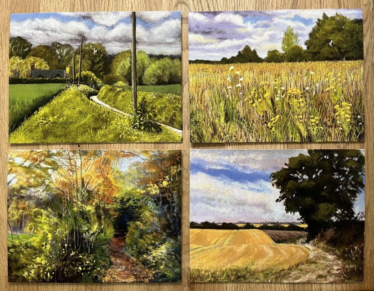 Essex in Pastels Card Pack C