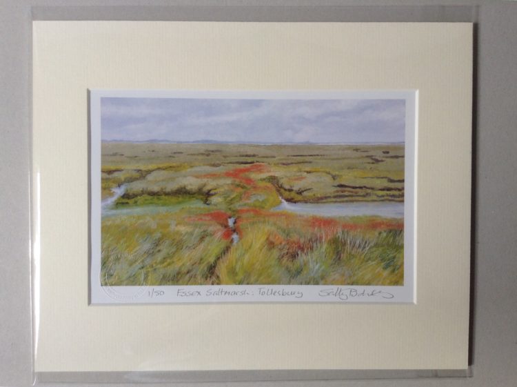 ‘Essex Saltmarsh (Tollesbury)’ limited edition mini-print